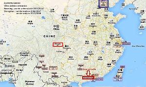 Carte Chine 